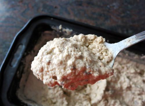 textura helado paleo de café