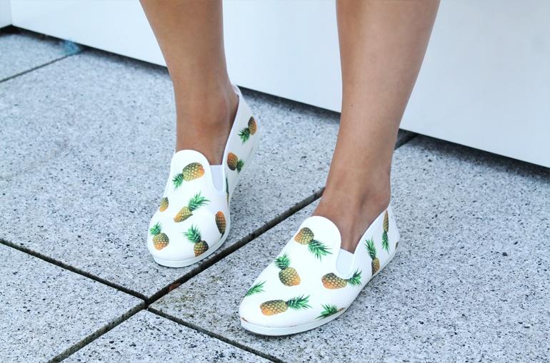 zapatillas de piña