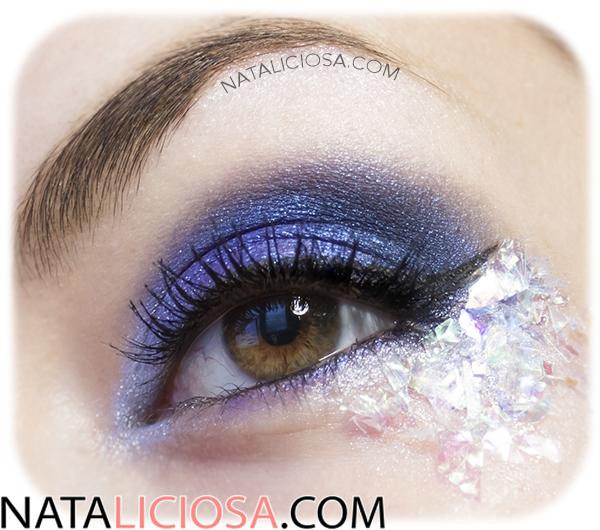 Elsa inspired makeup from Disney