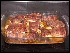 Costilla de cerdo adobada al horno 011 Costilla adobada al horno