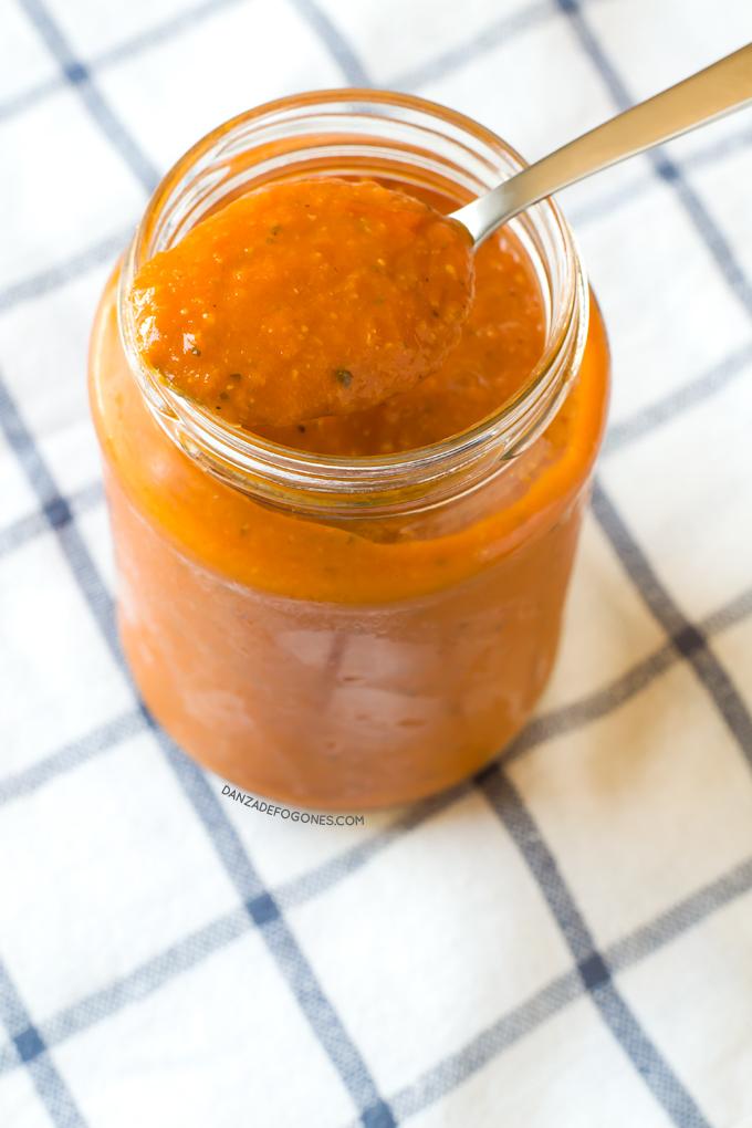 Salsa para enchiladas | danzadefogones.com #danzadefogones