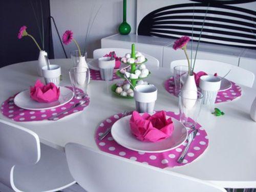 menaje cocina decorado lunares