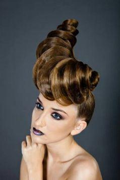 Peinado tendencia diseño