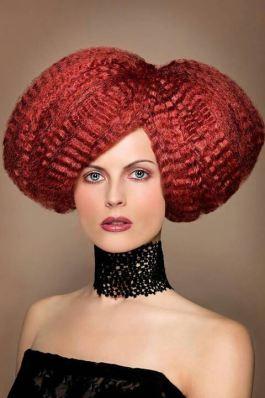 Super volumen planchado rojo