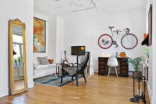 apartamento con aire vintage