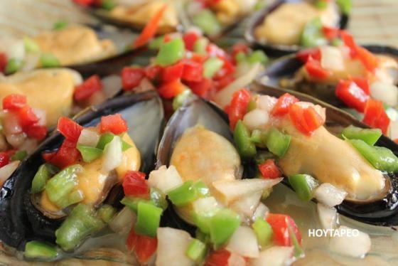 mejillones vinagreta