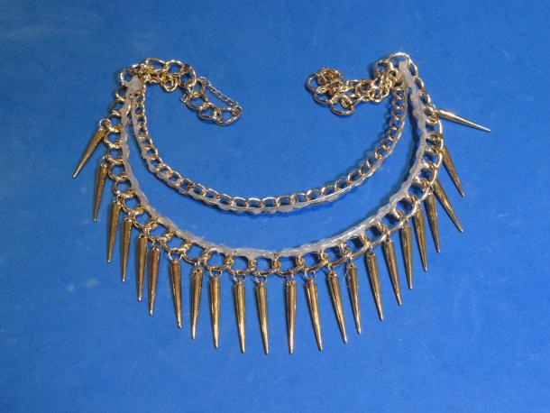 Collar pinchos DIY lapiperiadenewyorkdiy.wordpress.com 07