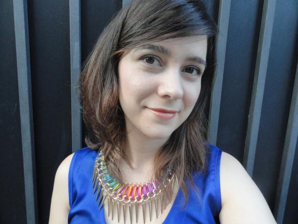 Collar pinchos DIY lapiperiadenewyorkdiy.wordpress.com 12