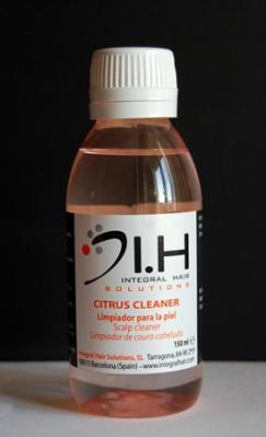 Limpiador dérmico para restos en la piel de prótesis capilares