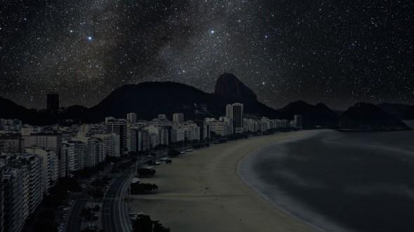 Cielo de Copacabana sin contaminación lumínica ni atmosférica