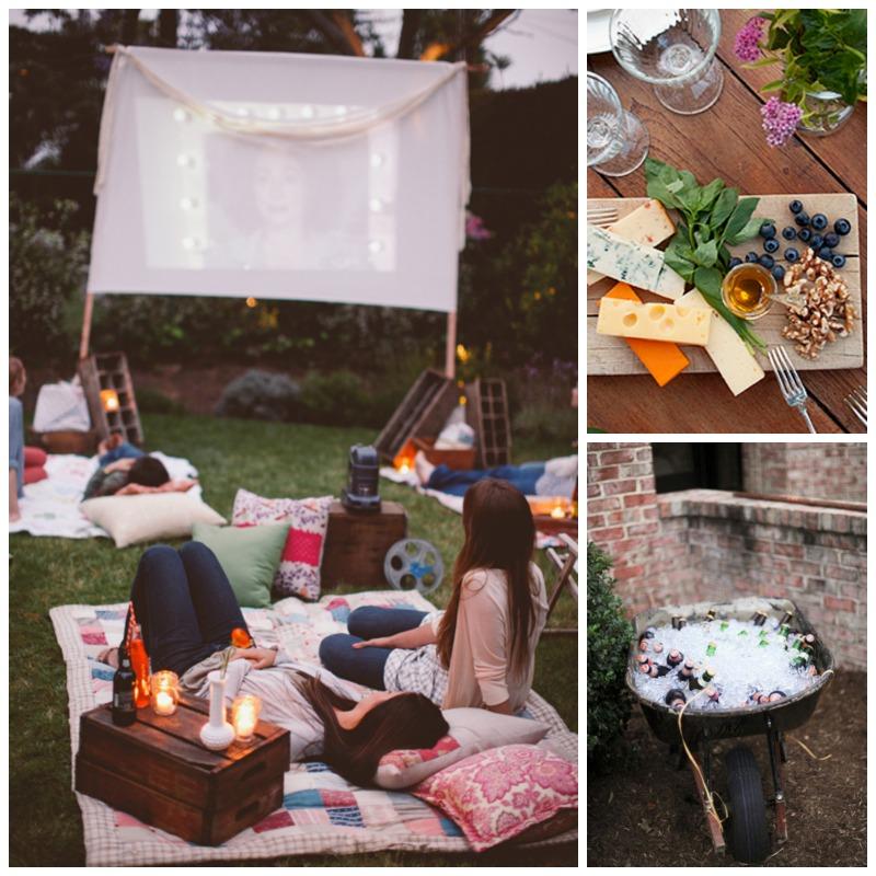 Ideas para fiestas al aire libre 