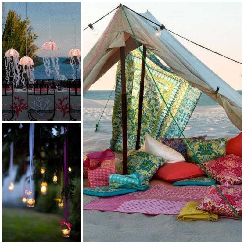 Decoración de fiestas en exterior