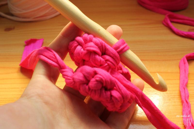 Tutorial maxi pulsera de trapillo