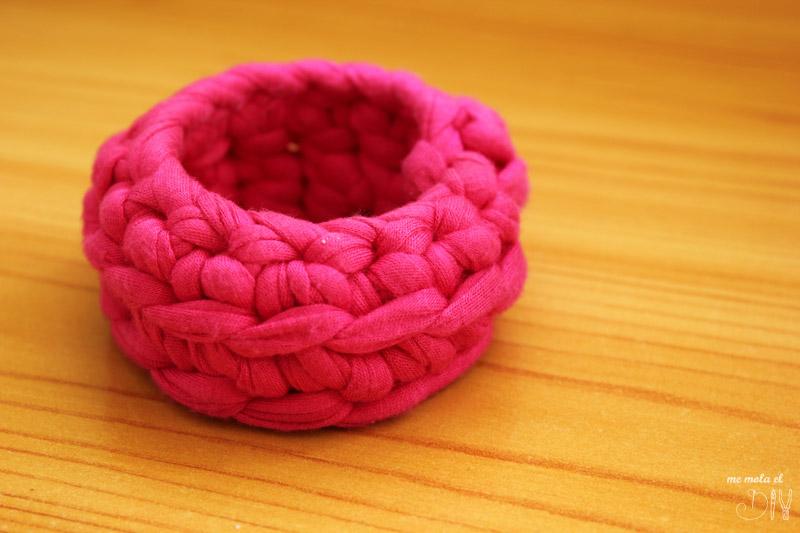 Como hacer maxi pulsera de trapillo diy