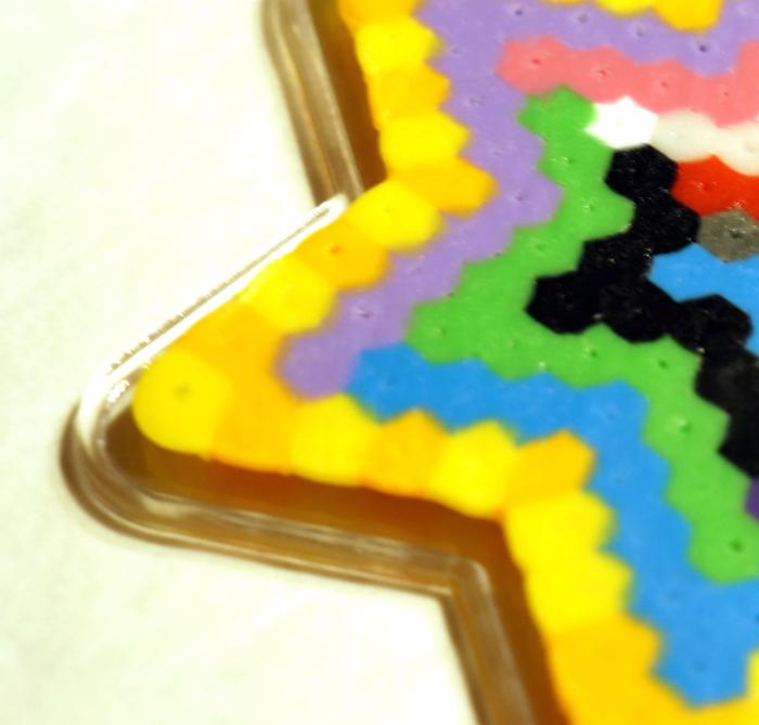 estrella planchada cuentas hama beads