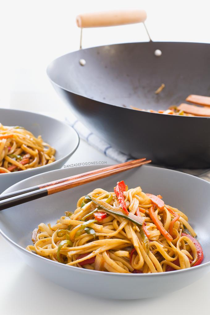 Noodles veganos | danzadefogones.com #danzadefogones