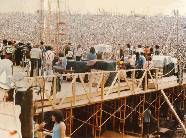 Woodstock-1969 - escenario
