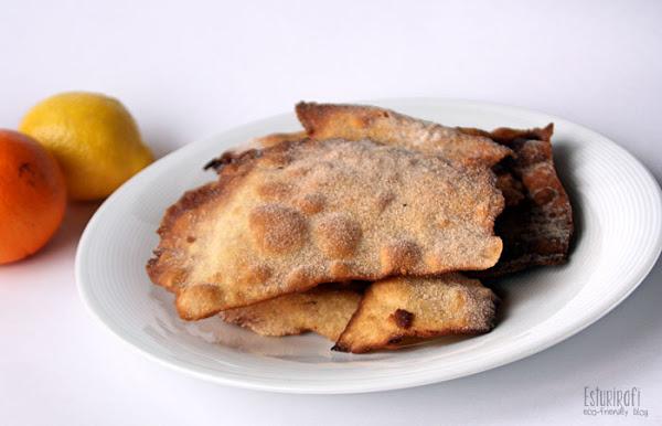 Las recetas de Esturirafi. Orejas de carnaval #recetas