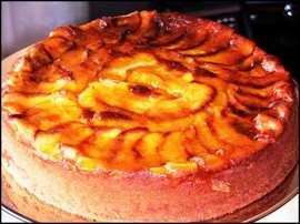 Tarta de manzana apta para celiacos miniatura Pudin de queso imposible