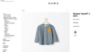 Zara Retira una Camiseta porque se parece a los Uniformes en los Campos Nazis