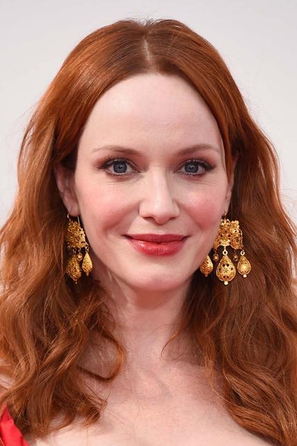 Christina Hendricks pendientes