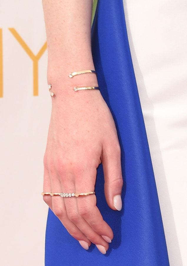 Michelle Dockery. joyas de Ana Khouri