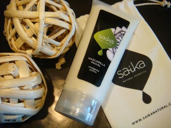 Mascarilla con Ácido Hialurónico y Colágeno Marino de Saika Natural