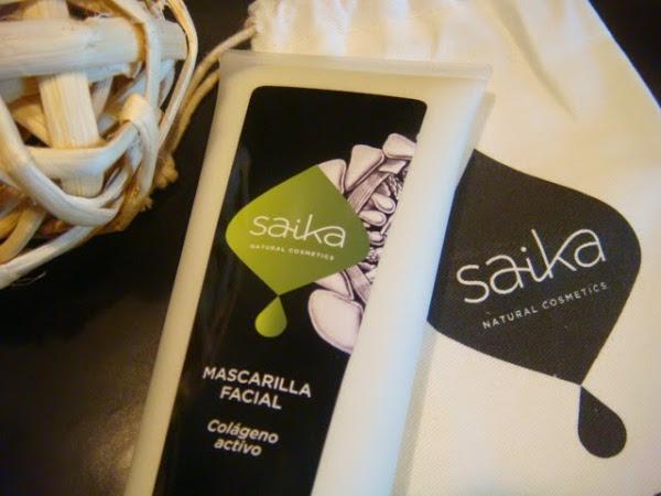 Mascarilla con Ácido Hialurónico y Colágeno Marino de Saika Natural