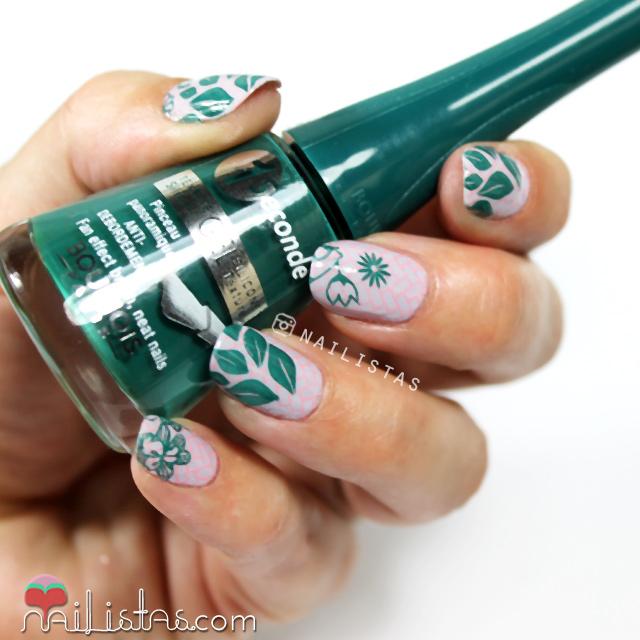 Stamping nail art Moyou London