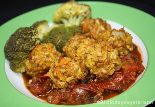 albondigas veganas
