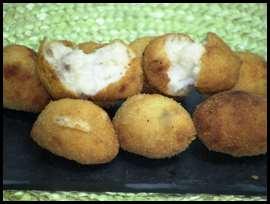 Croquetas caseras miniatura Pechugas Villaroy