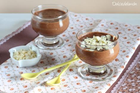 Mousse de chocolate negro a la naranja