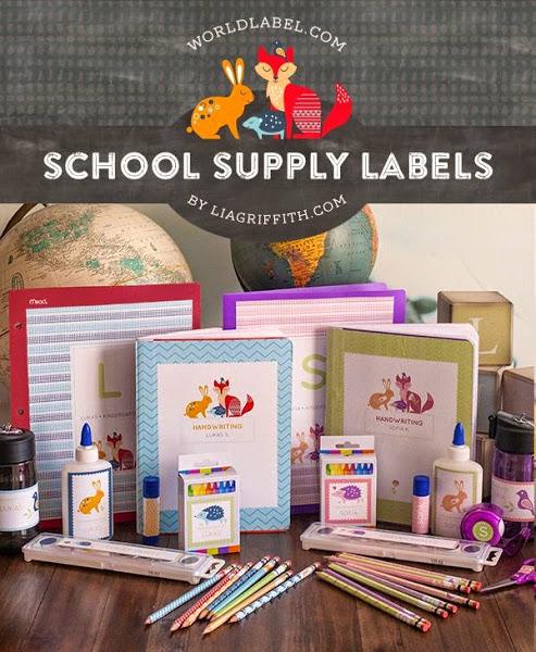 Imprimibles y etiquetas para la vuelta al cole