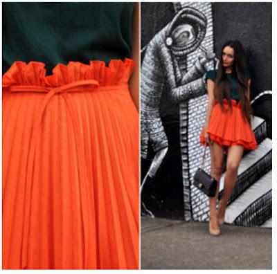 Falda plisada con volantes DIY lapiperiadenewyorkdiy.wordpress.com 02