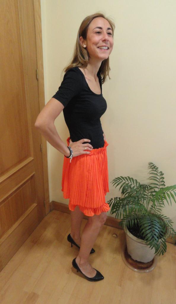 Falda plisada con volantes DIY lapiperiadenewyorkdiy.wordpress.com 18