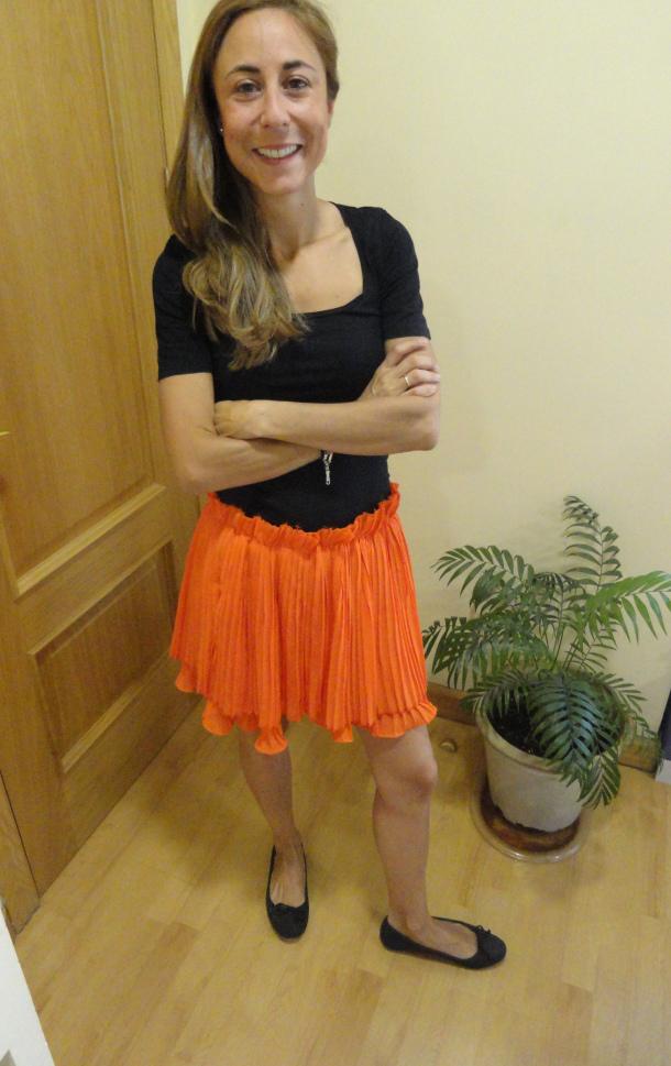 Falda plisada con volantes DIY lapiperiadenewyorkdiy.wordpress.com 19