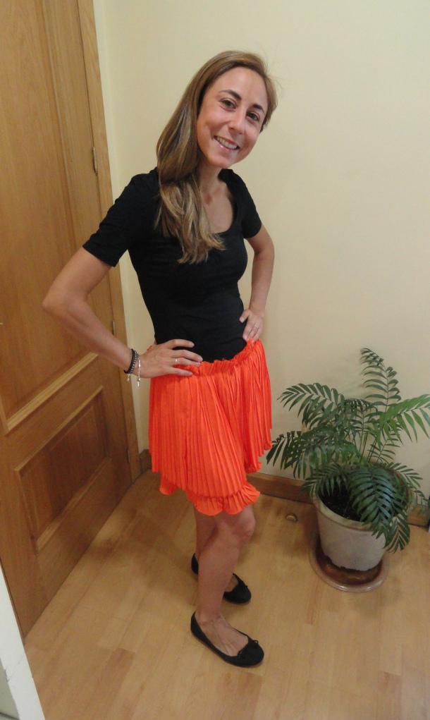 Falda plisada con volantes DIY lapiperiadenewyorkdiy.wordpress.com 20