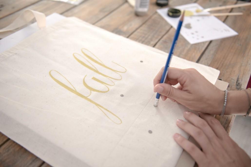 bolsas pintada a mano