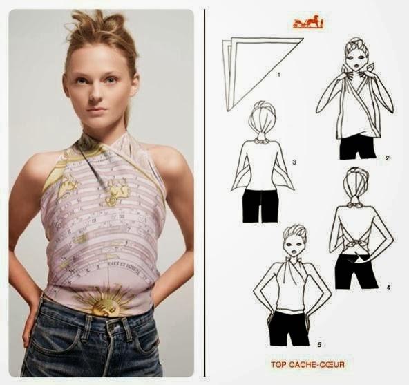 5 Ideas de como utilizar un pañuelo