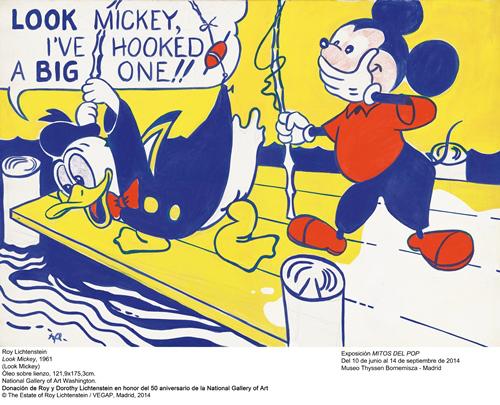 Lichtenstein_Mickey