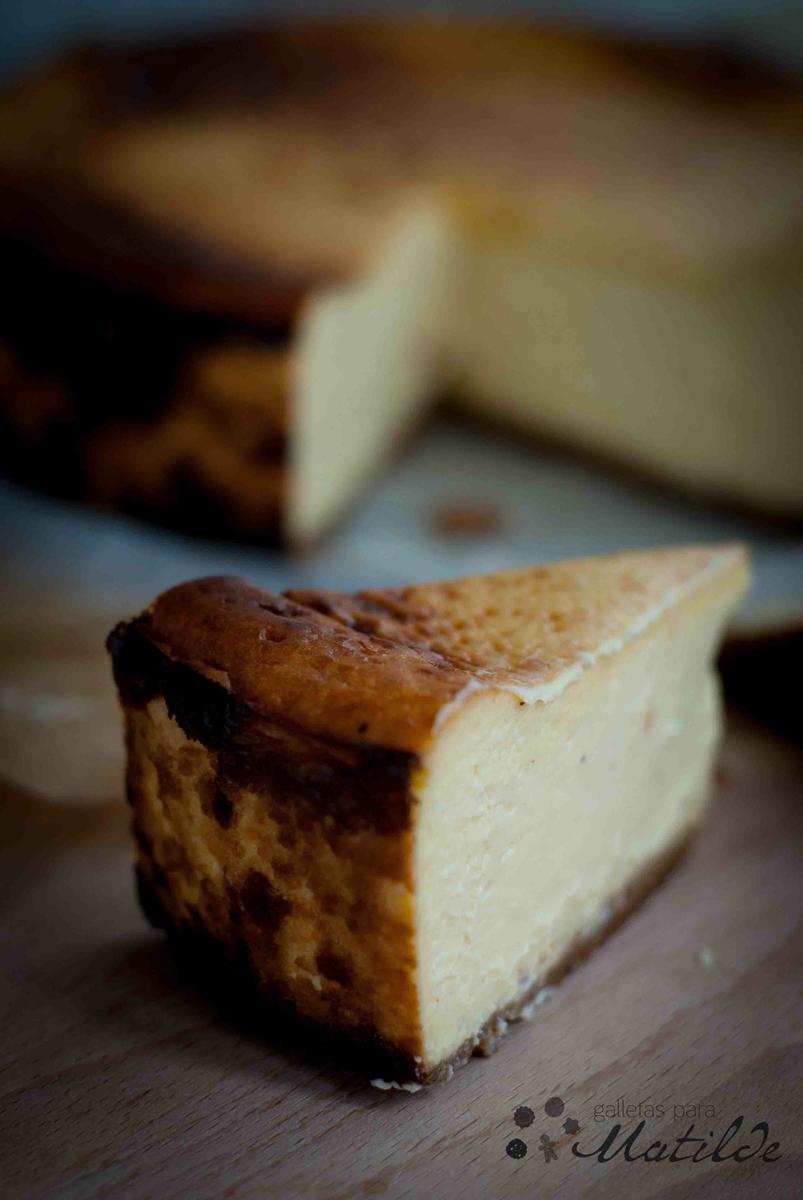 Tarta de queso New York cheesecake