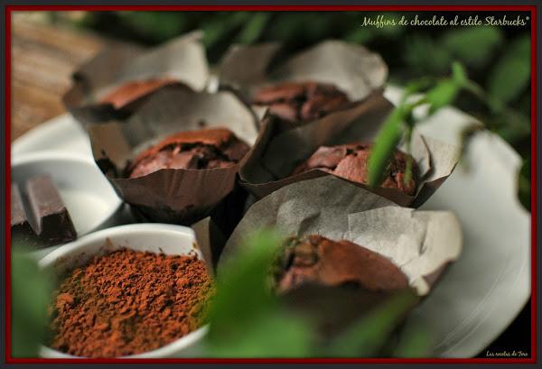 muffins de chocolate al estilo starbucks tererecetas 02