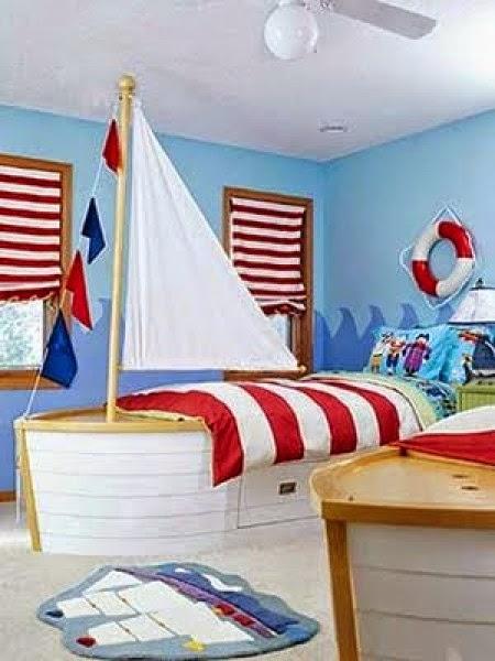 Dormitorios infantiles con estilos Náuticos. | Decoración