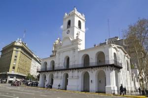 Buenos Aires - Edificio Cabildo en la Plaza de Mayo, Argentina