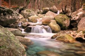 Córcega - Valle de Restónica en el interior de la isla, Francia