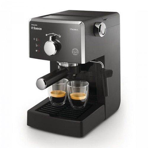 Cafetera espresso Saeco Poemia Focus (HD8323) de color gris