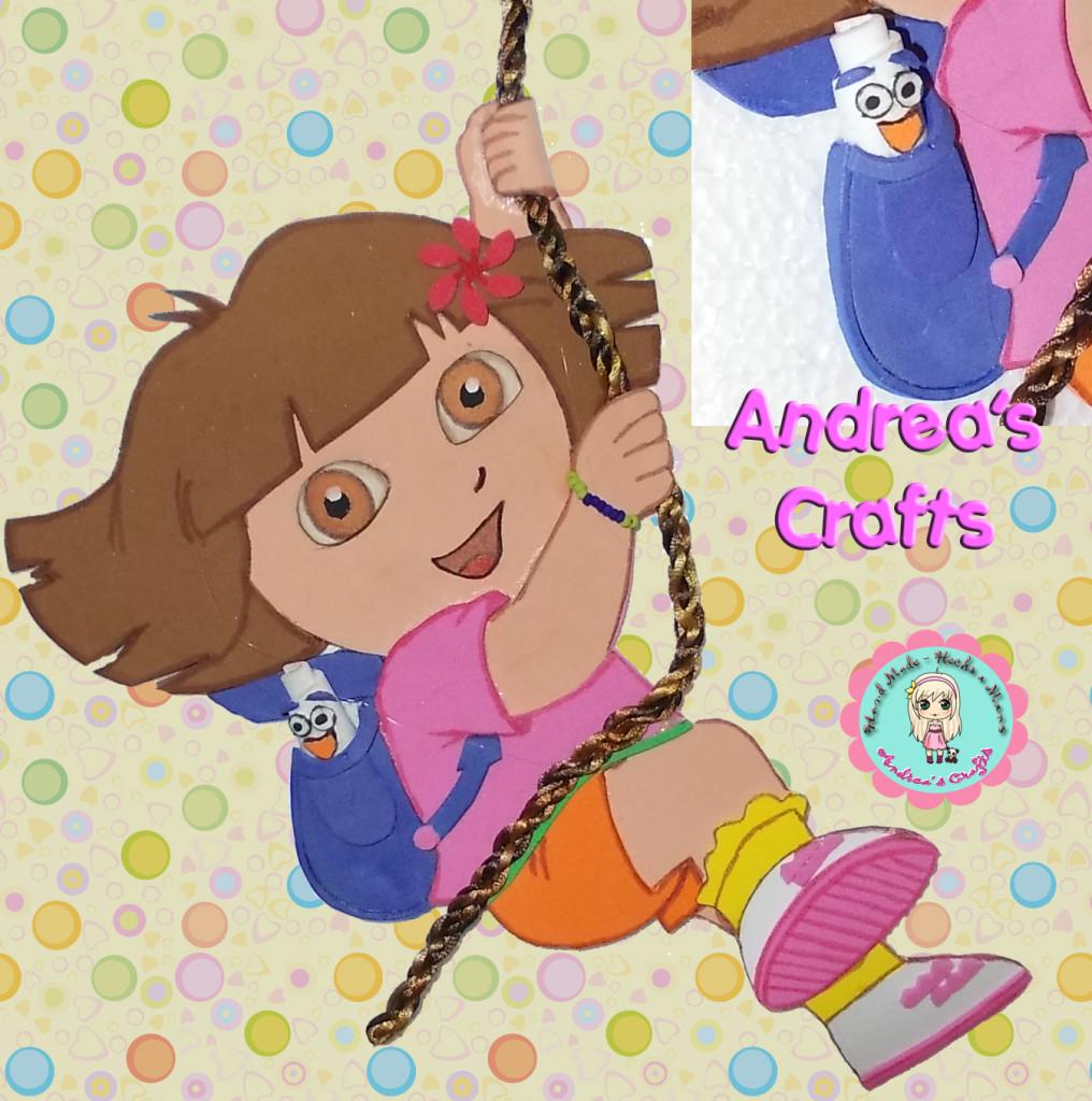 Detalle Dora Exploradora Liana andreascrafts