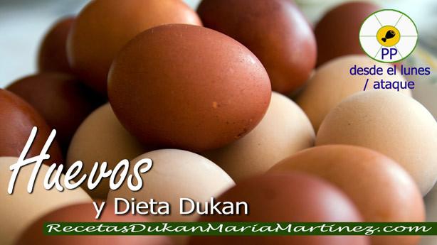 Huevos y dieta Dukan ¿qué cantidad puedo tomar al día?