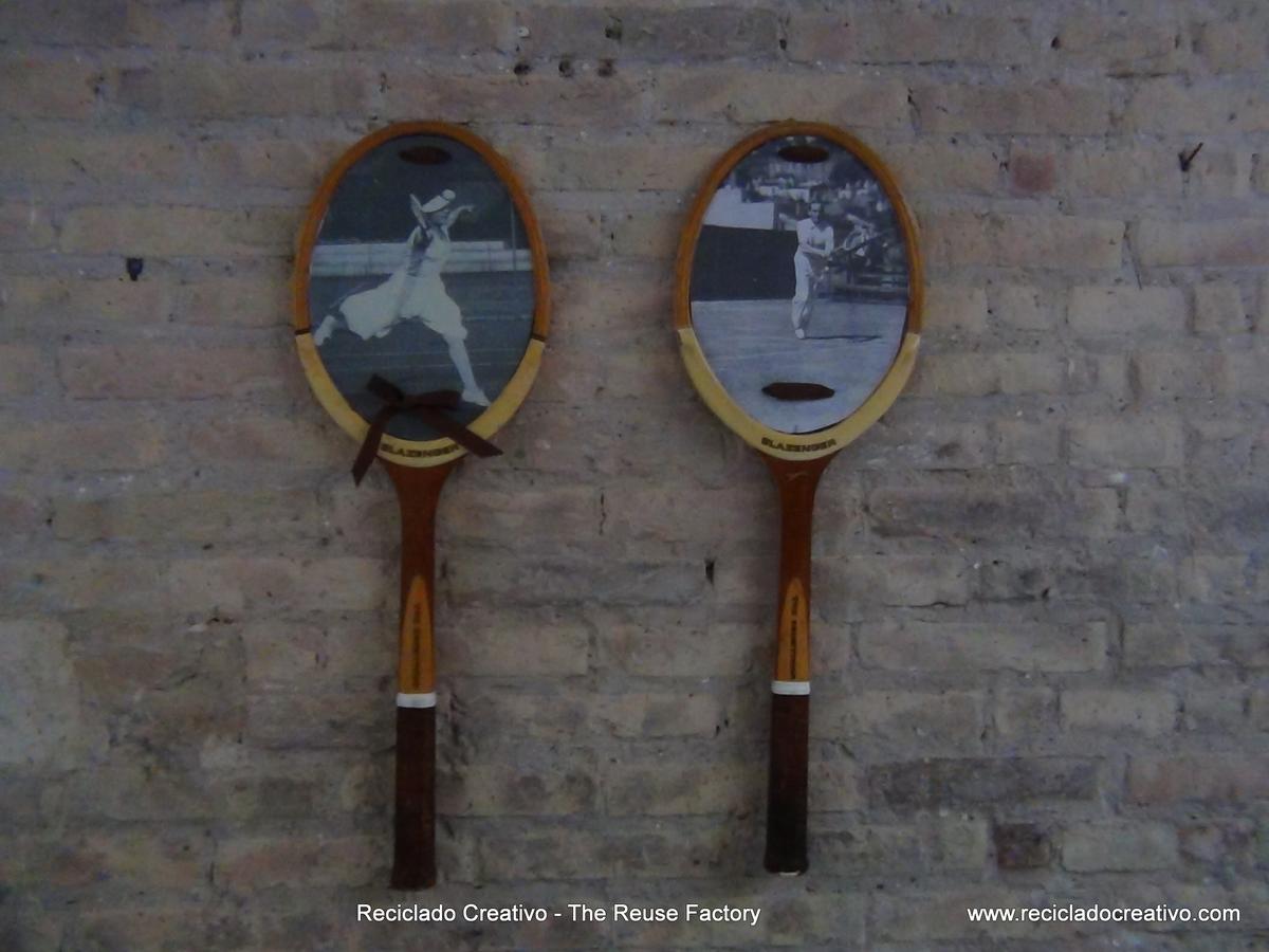 Cómo reutilizar una raqueta de tenis y convertirla en un portaretratos. Reusing a Tennis Racket (31)