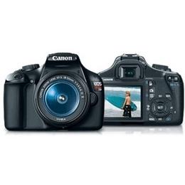 Canon - EOS Rebel T3 12.2 Megapixel Digital SLR Camera Body with Lens Kit - 18 mm - 55 mm (2.7